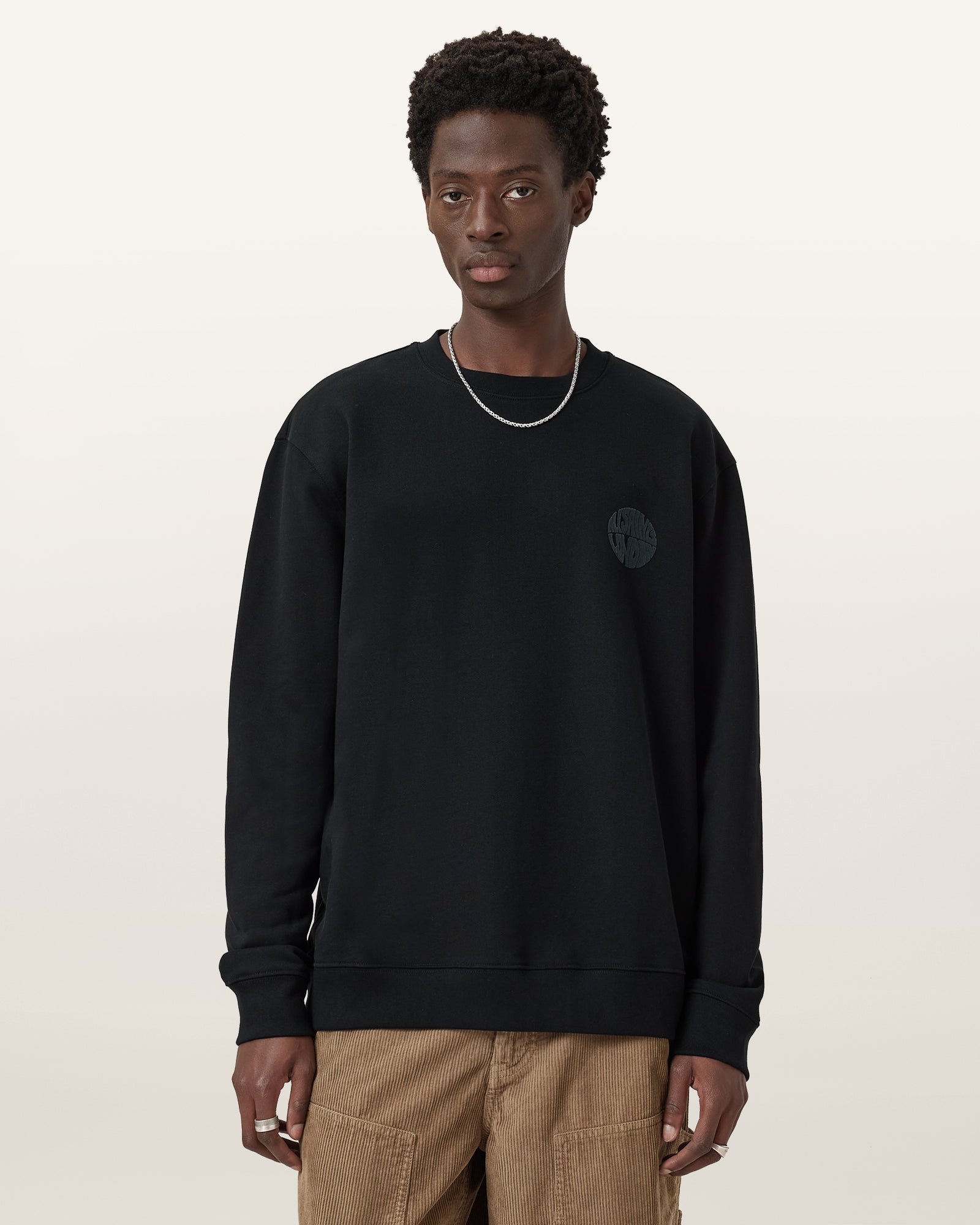 Waved Crew Sweatshirt