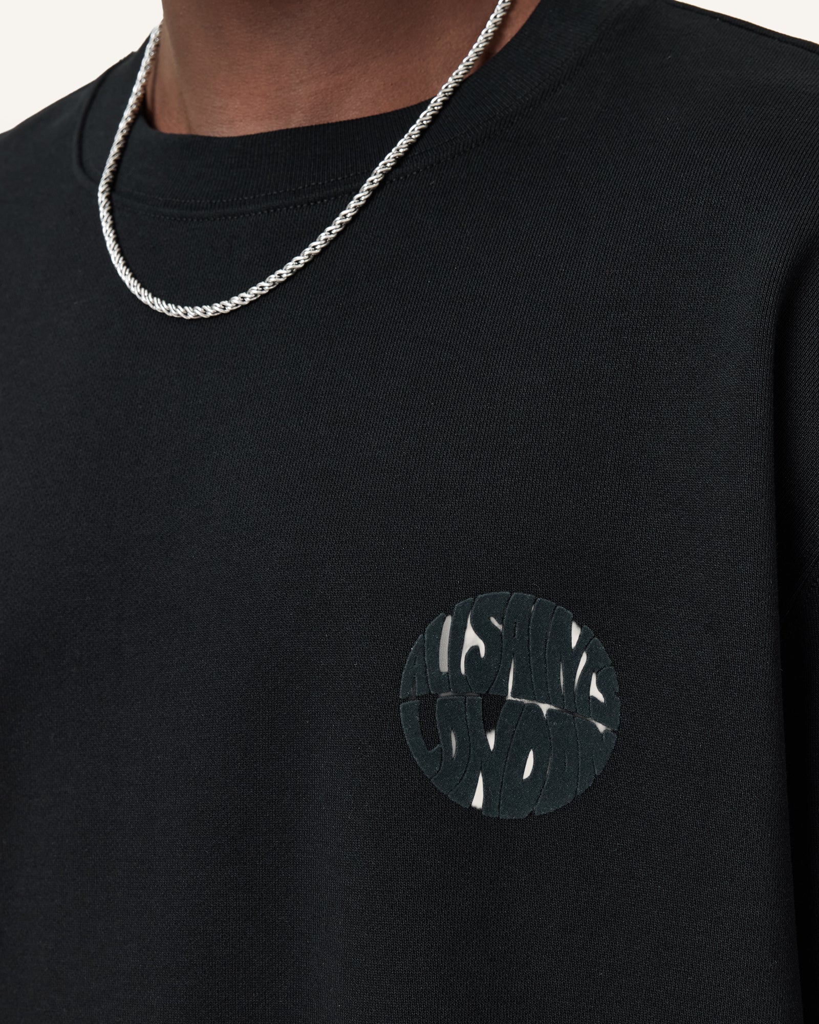 Waved Crew Sweatshirt - Image 4