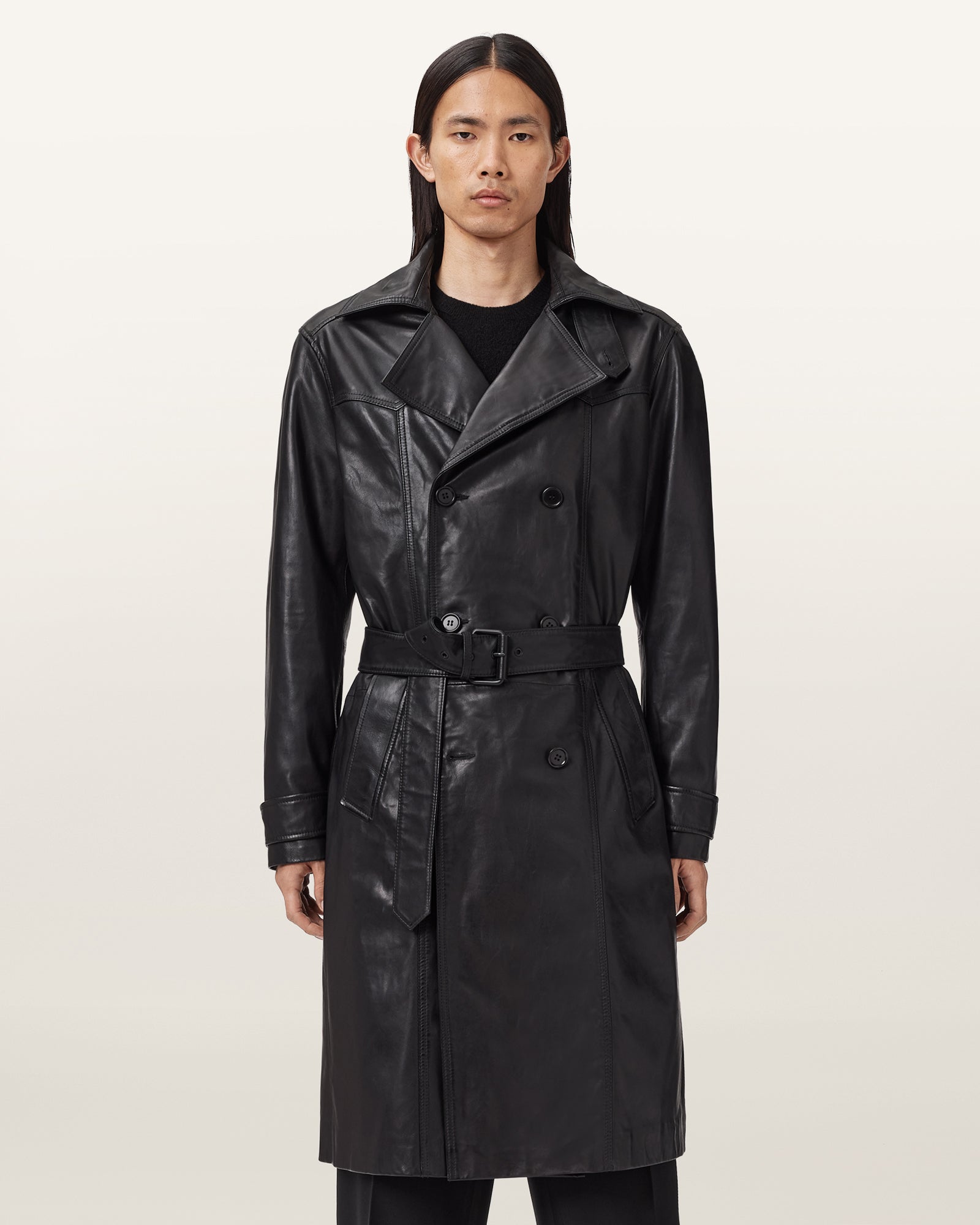 Kellett Leather Trench - Image 4