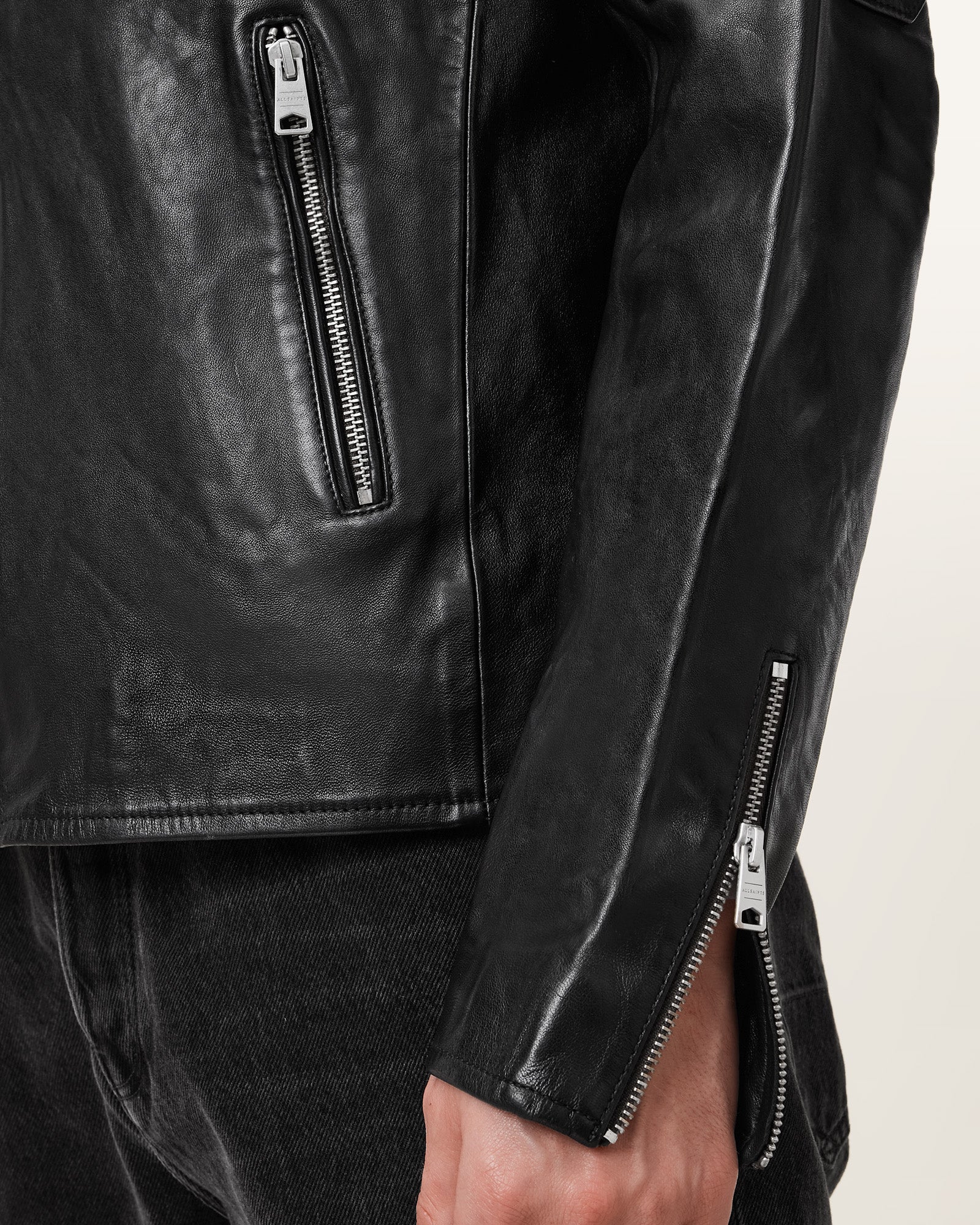 Cora Leather Jacket - Image 6