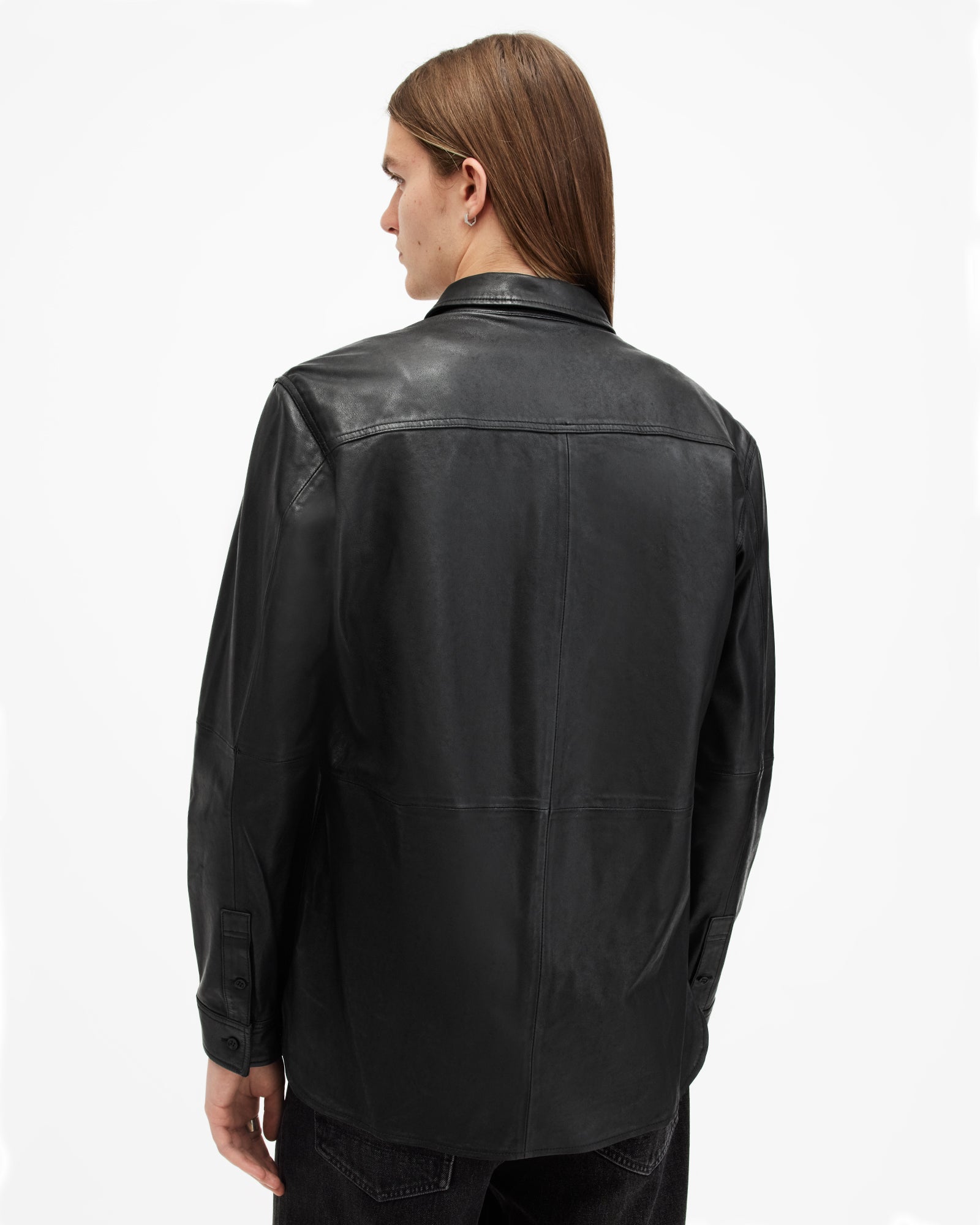 Compass Leather Shirt - Image 8