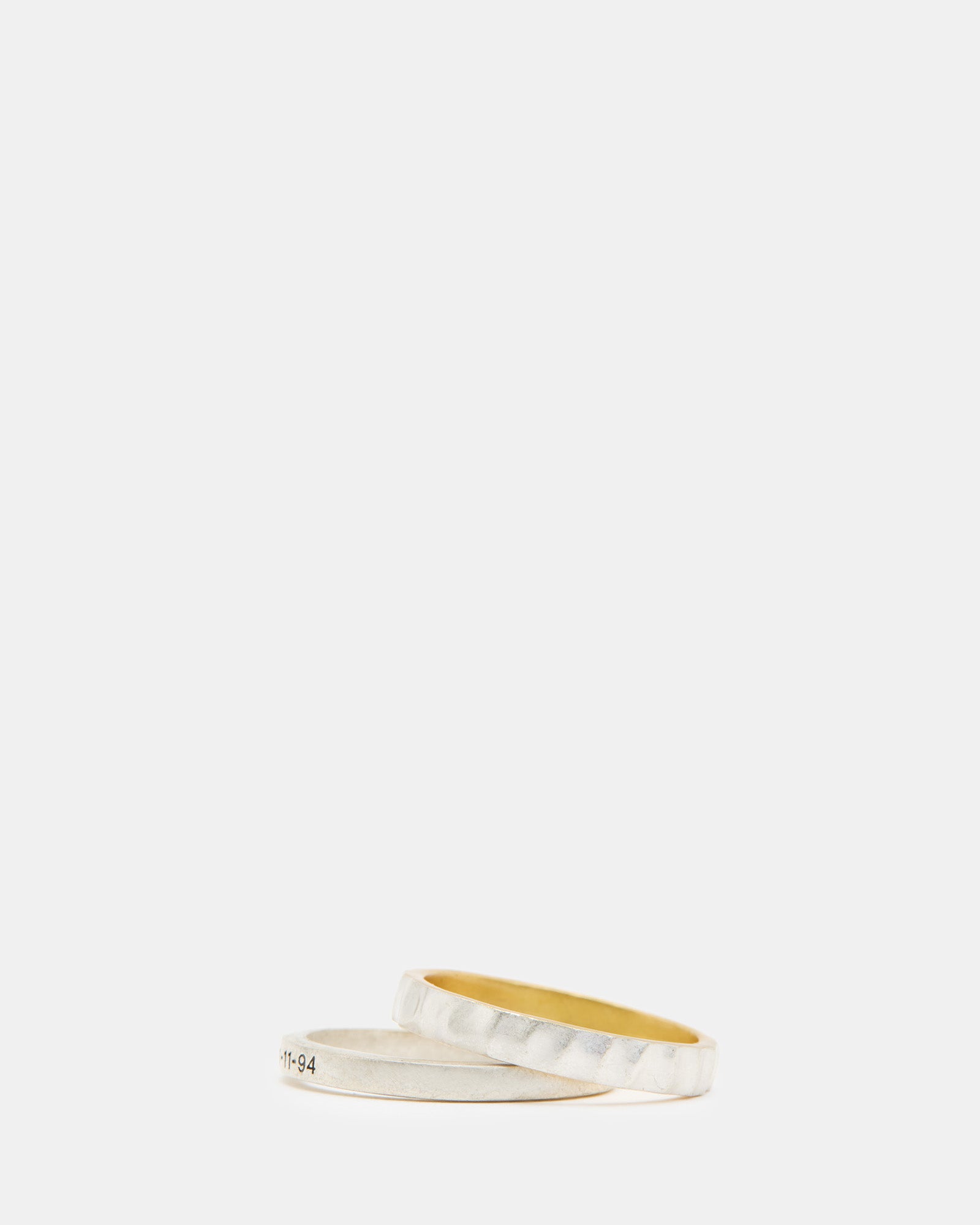 Jensen Two Tone Ring Set