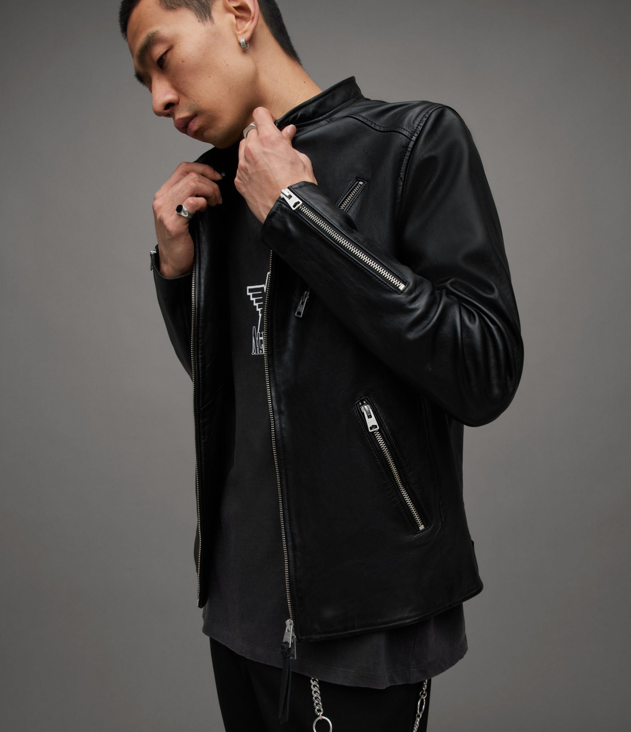 Harwood Leather Jacket - Image 11