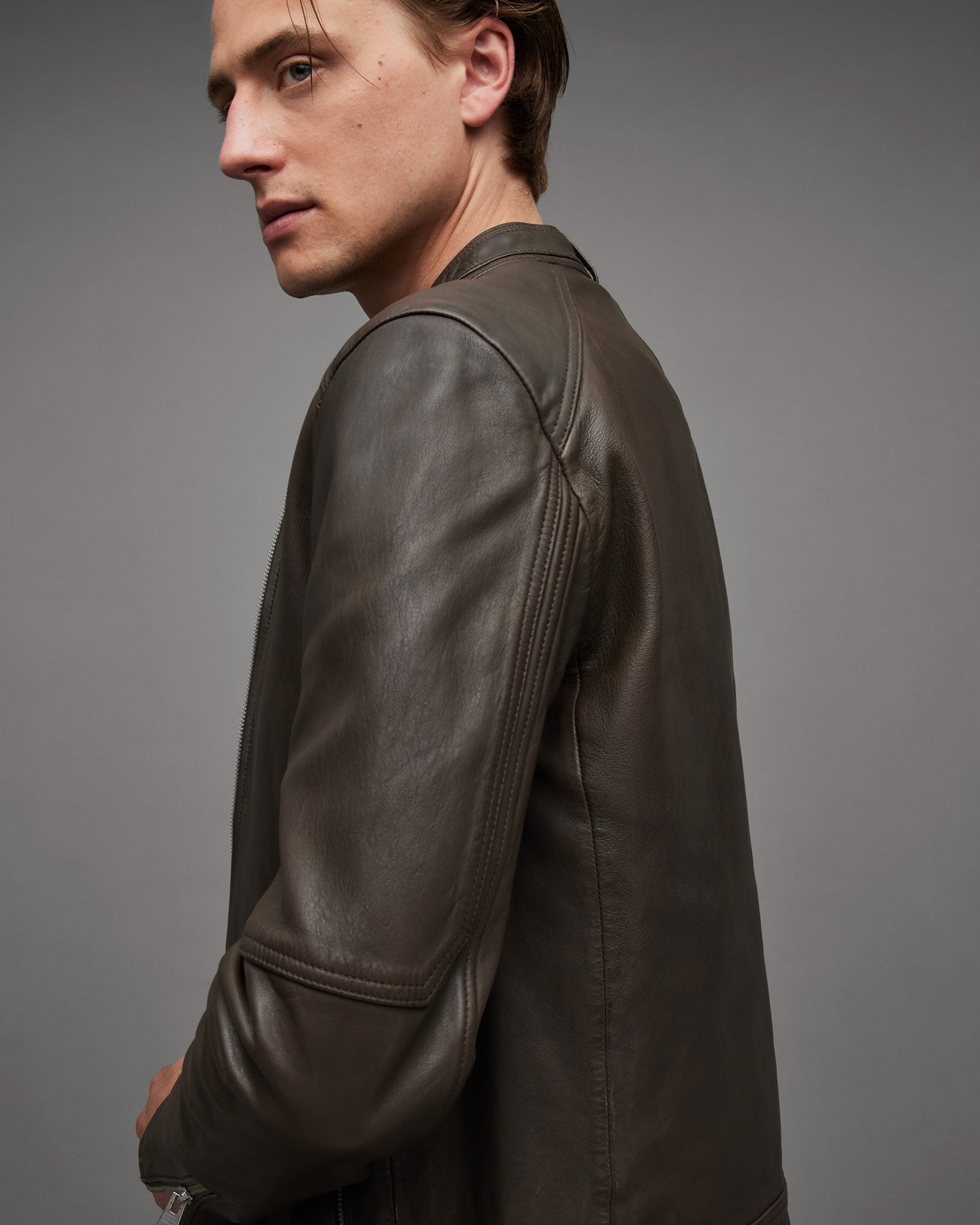Cora Leather Jacket - Image 7