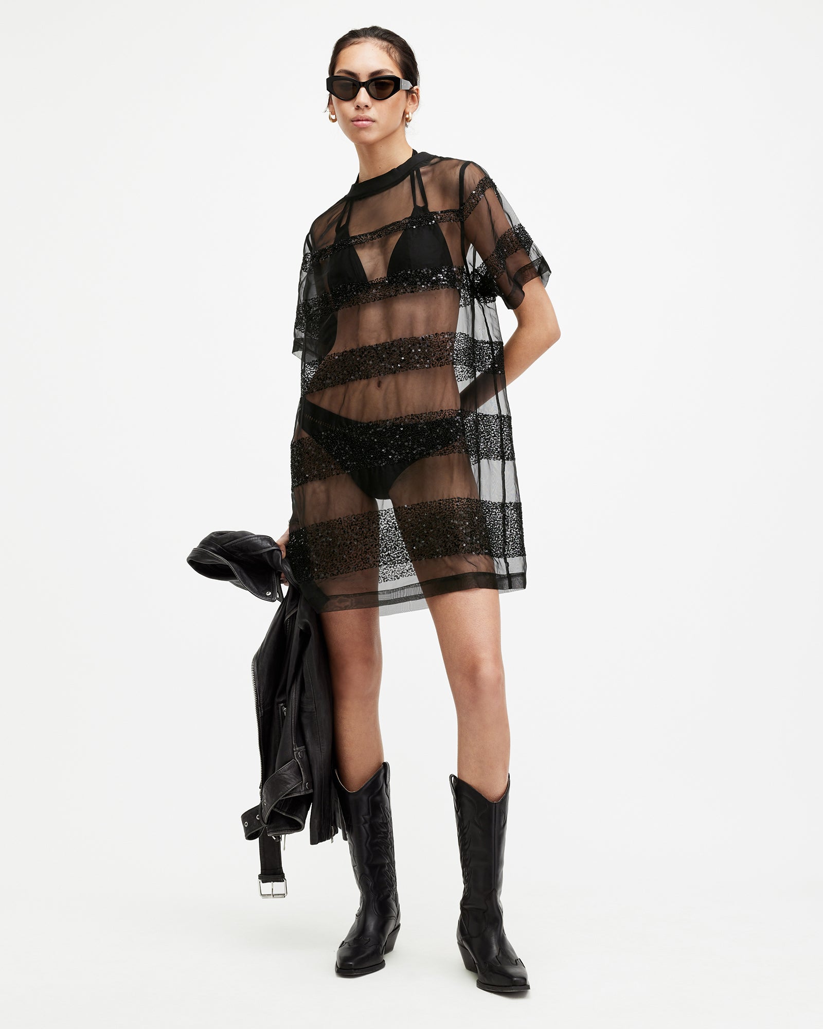 Izabela Emb 2-in-1 Dress - Image 3