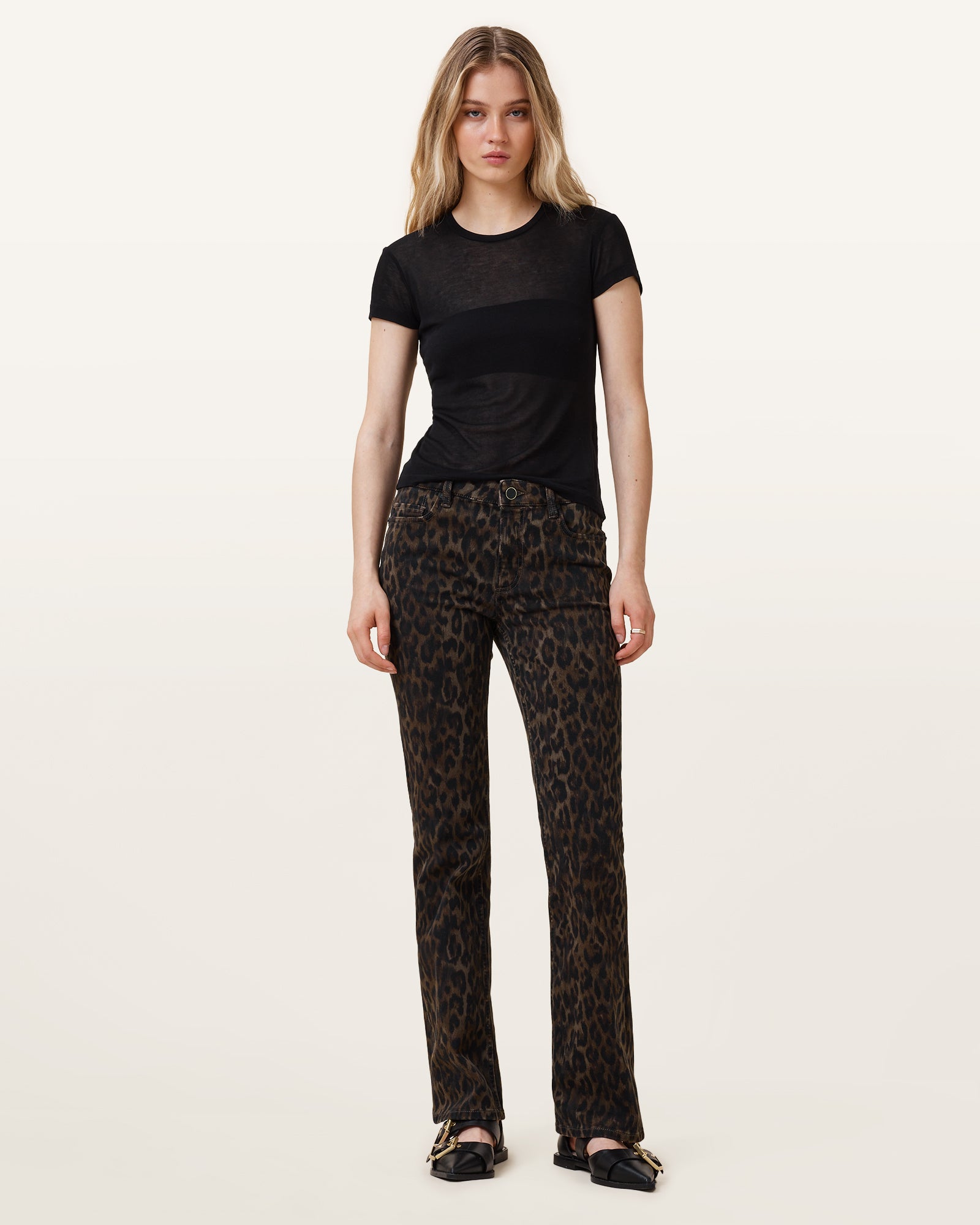 Haldan Slim Bootcut Jean - Image 4