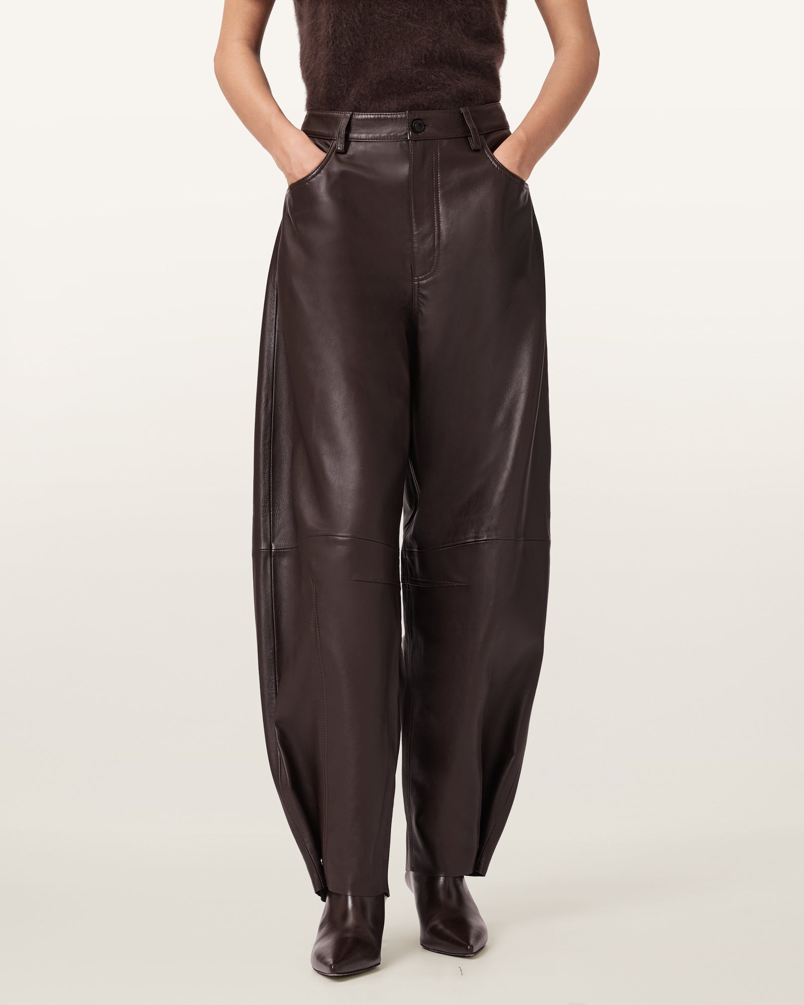 Jett Leather Trouser
