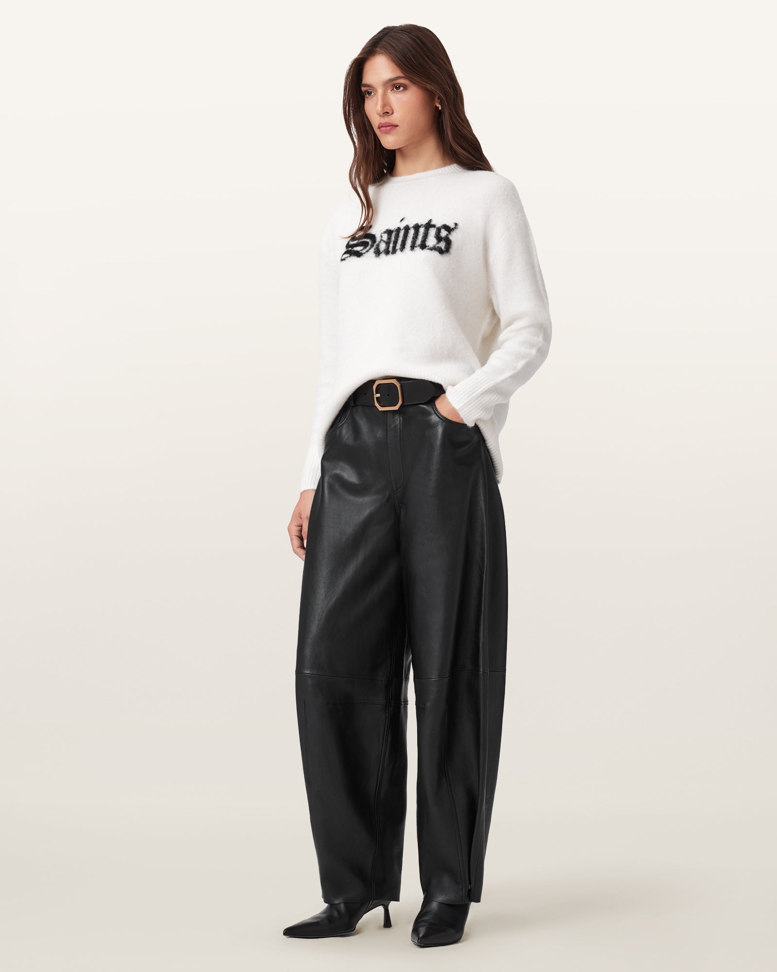 Jett Leather Trouser