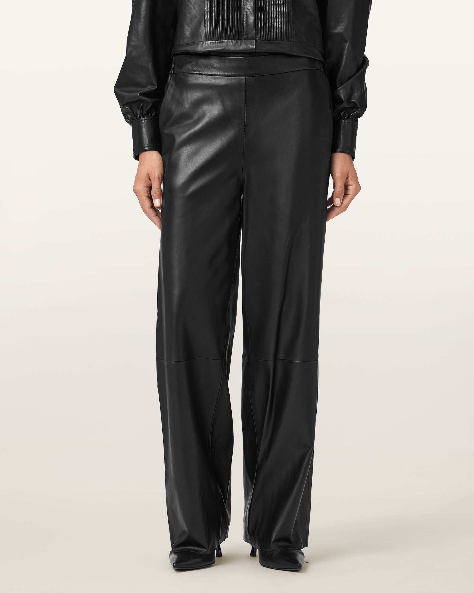 Ash Leather Trouser - Image 2