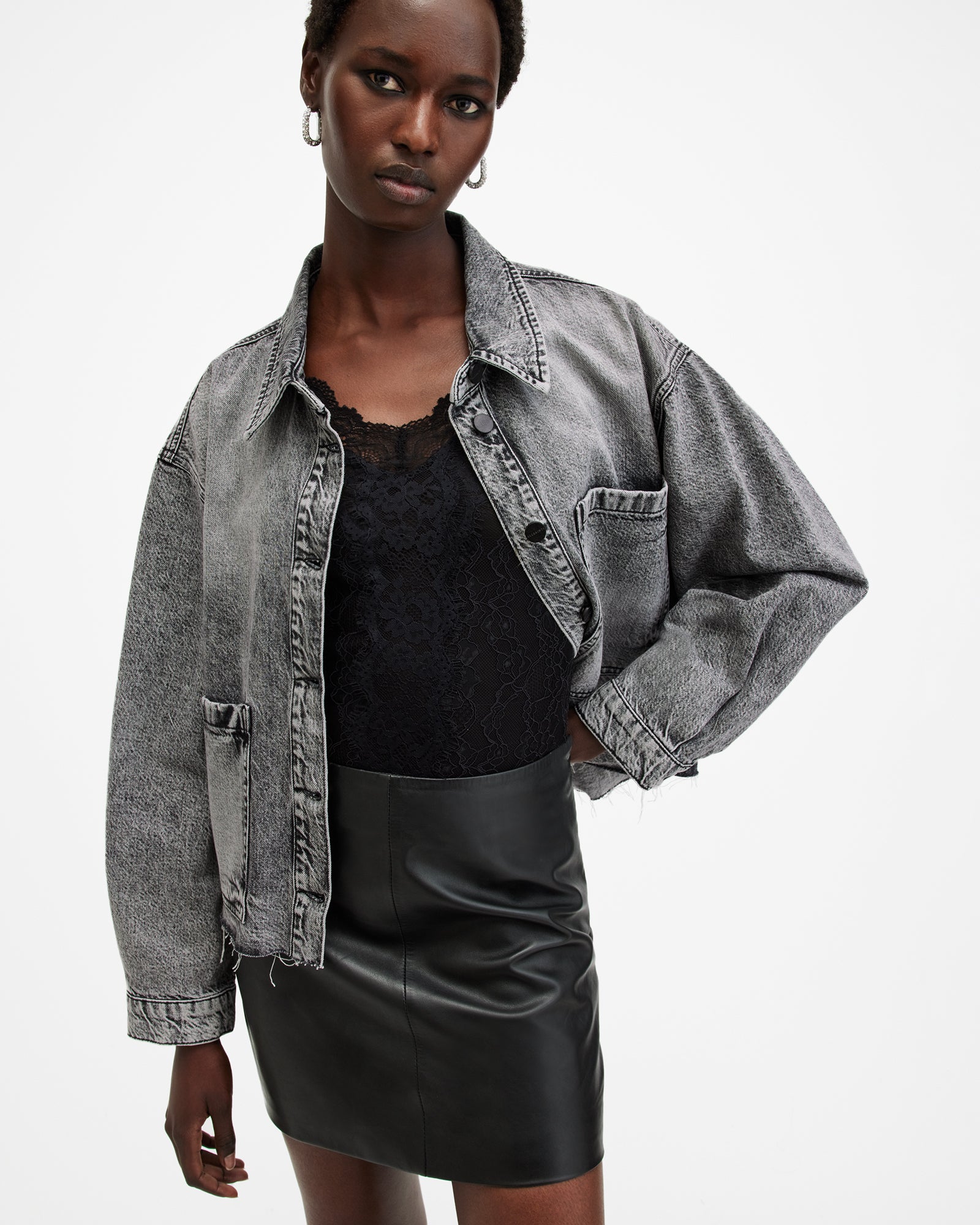 Nicky Denim Shirt Jacket - Image 4