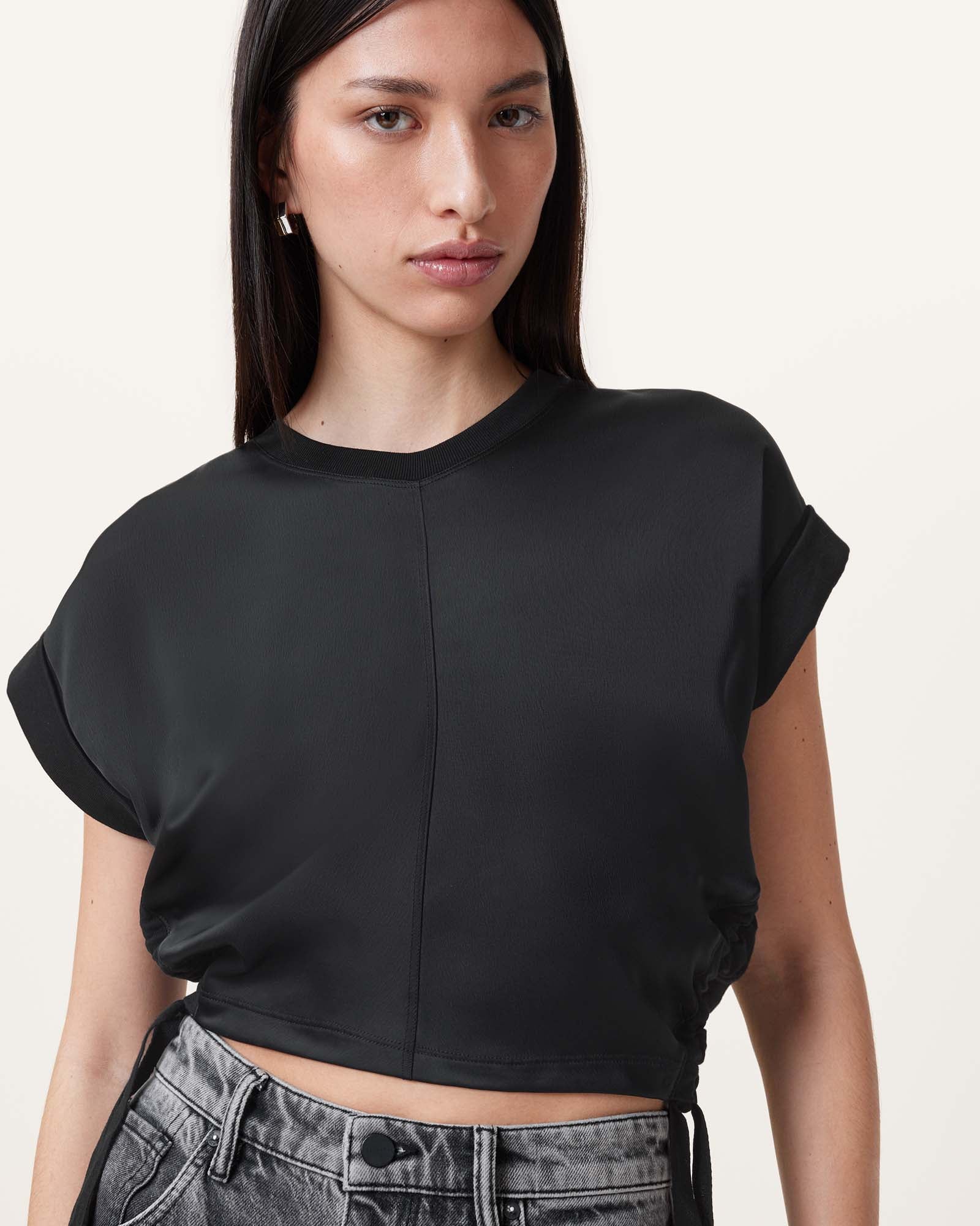 Mira Satin Tee - Image 11