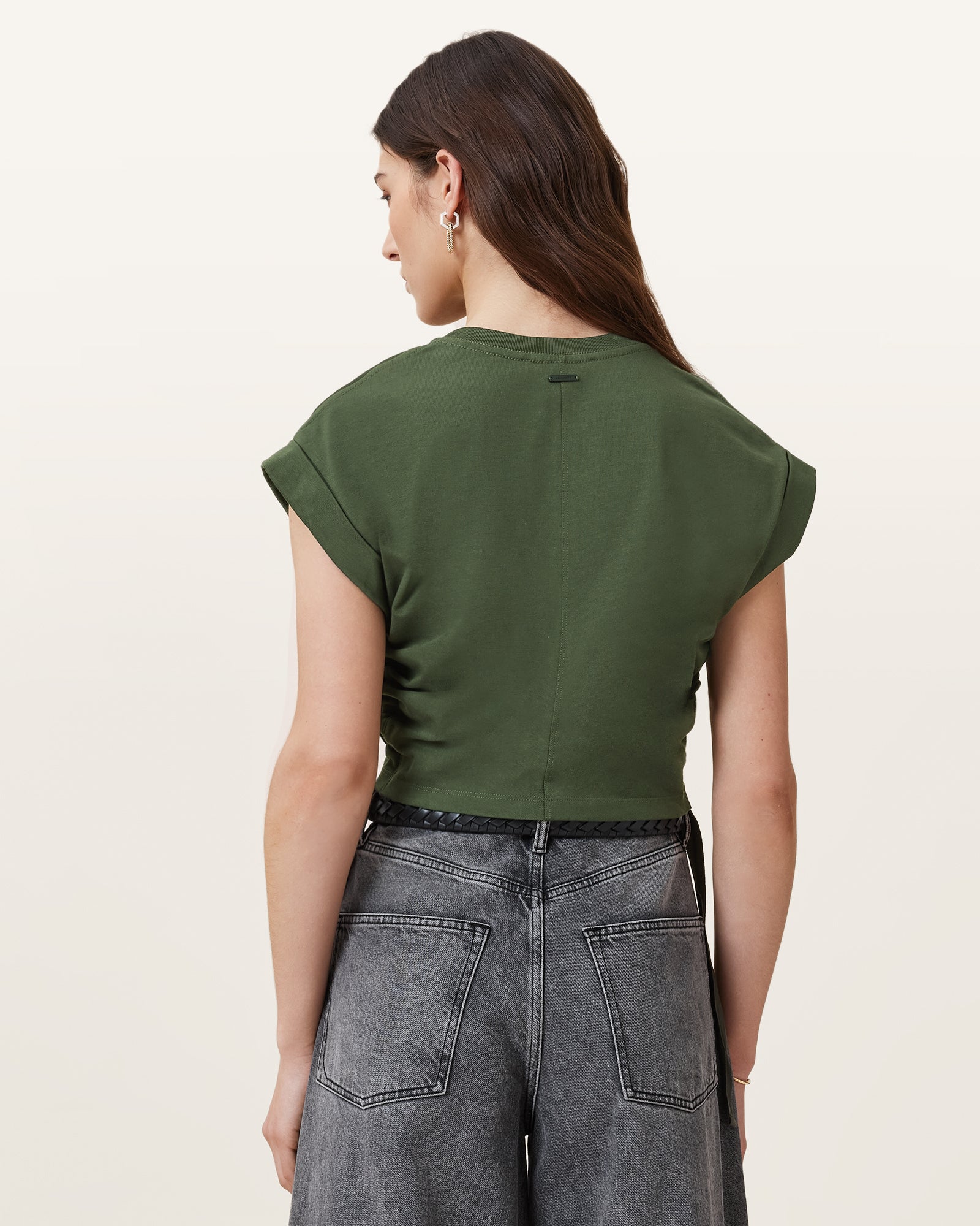 Mira Satin Tee - Image 6
