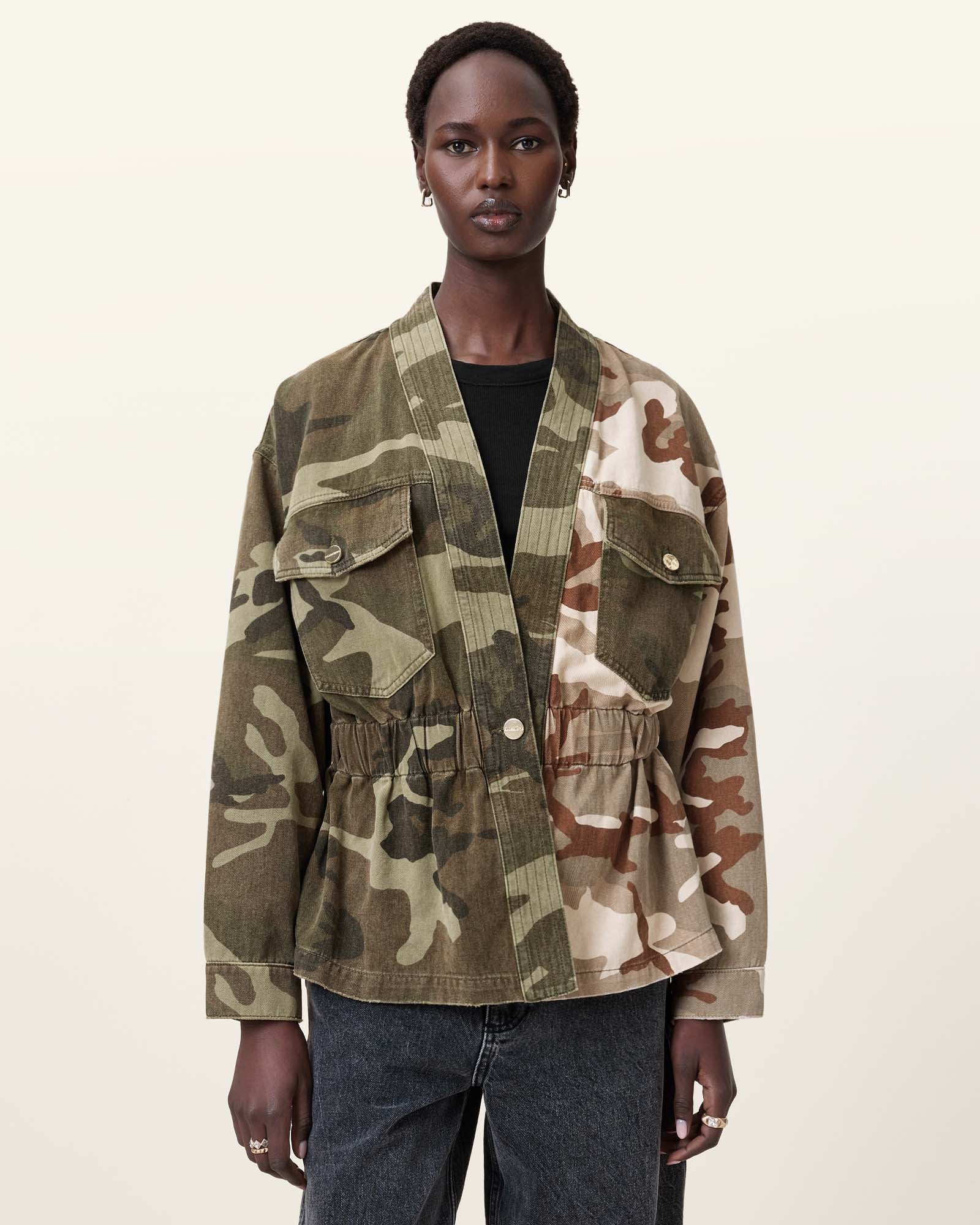 Amelia Camo Jacket