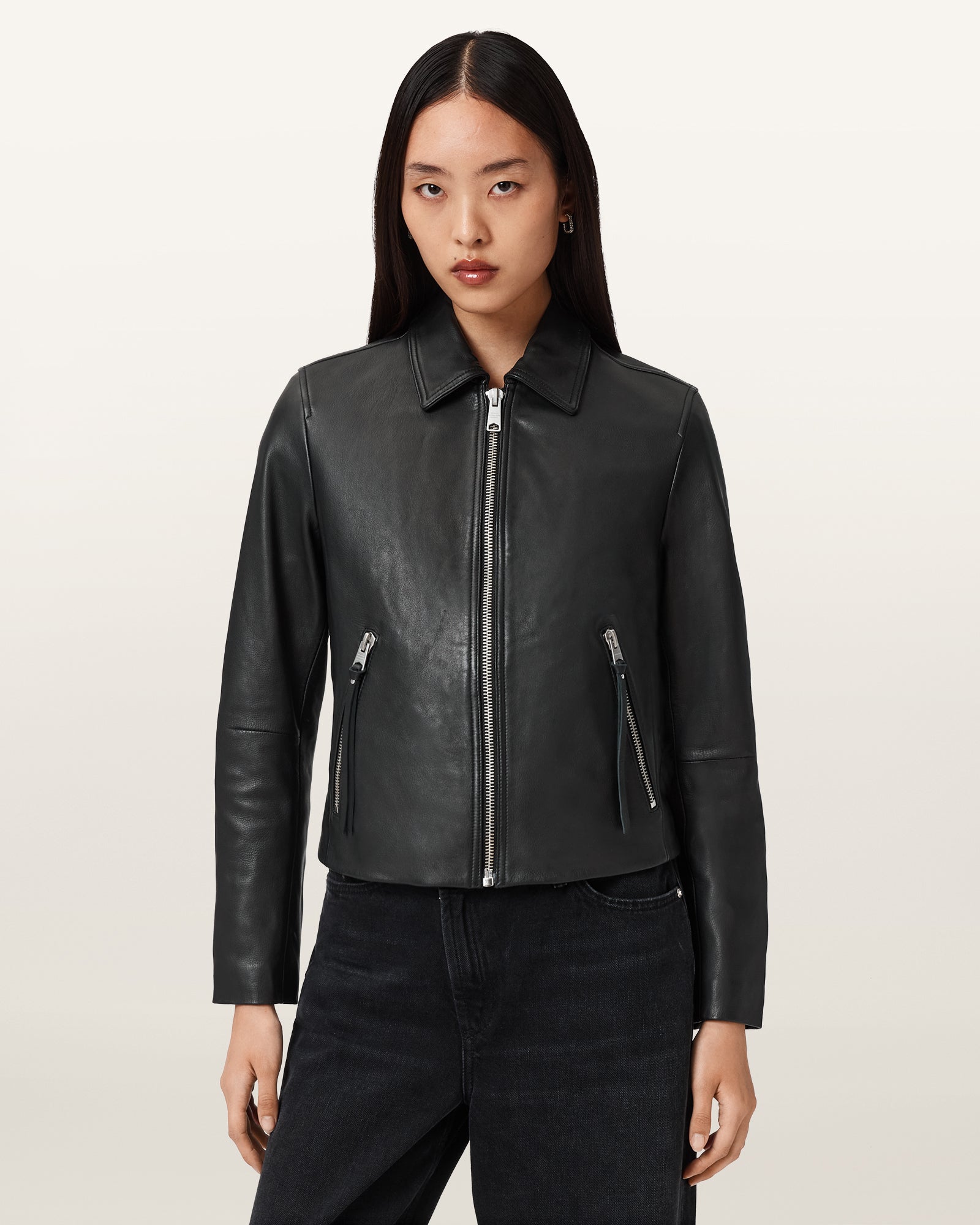Danbury Biker Leather Jacket