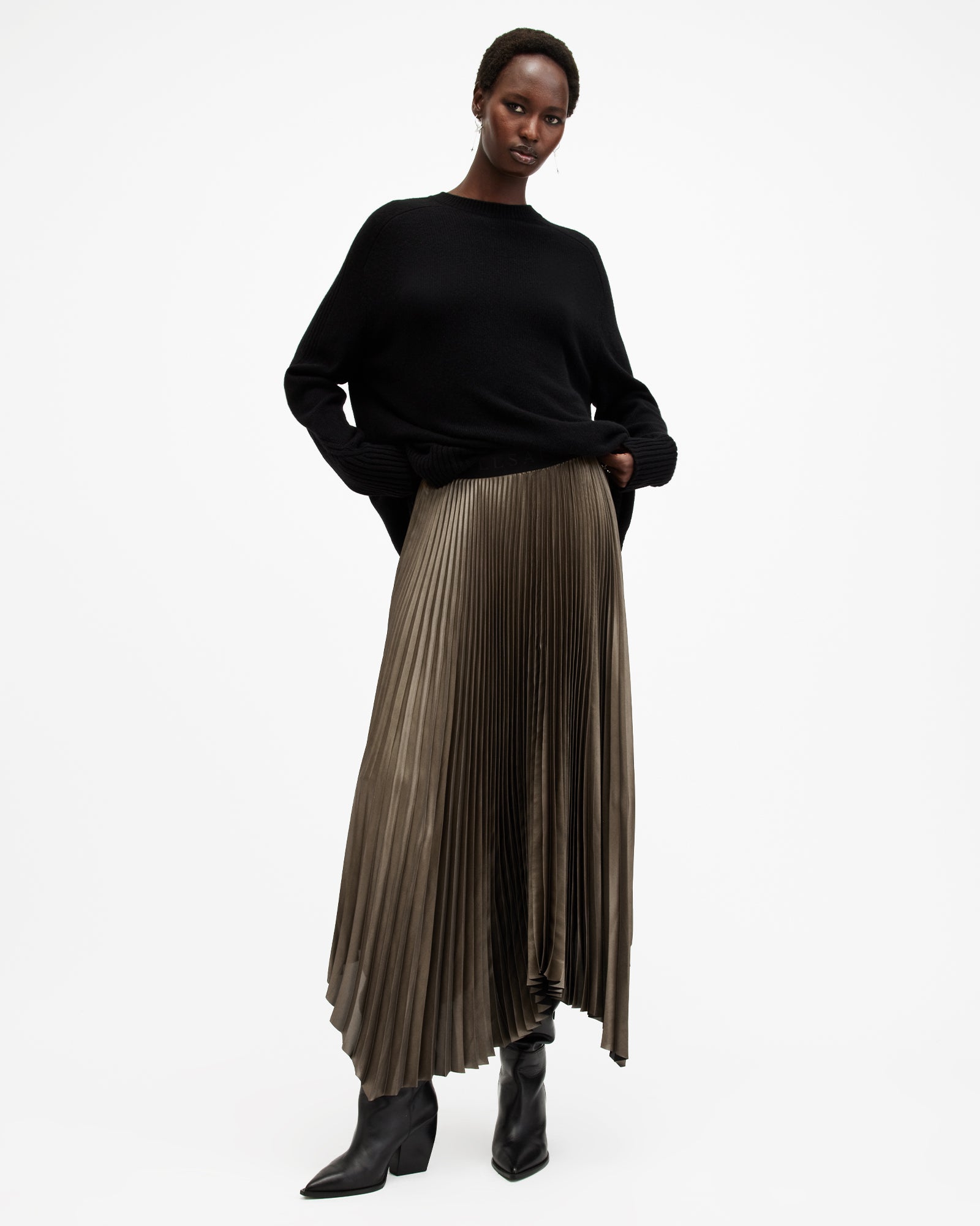 Phia Metallic Skirt - Image 3
