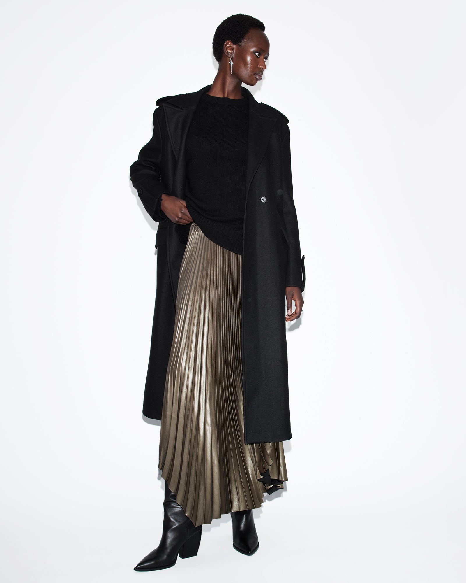 Phia Metallic Skirt - Image 6