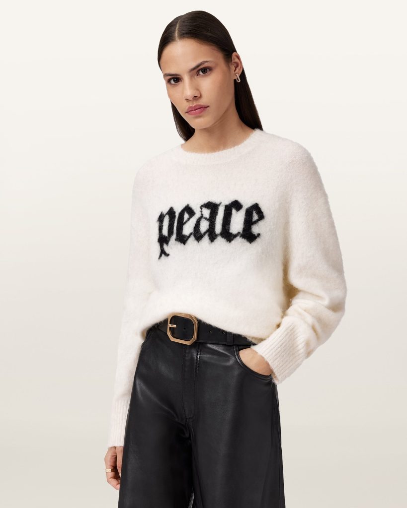 Peace Crew Knit