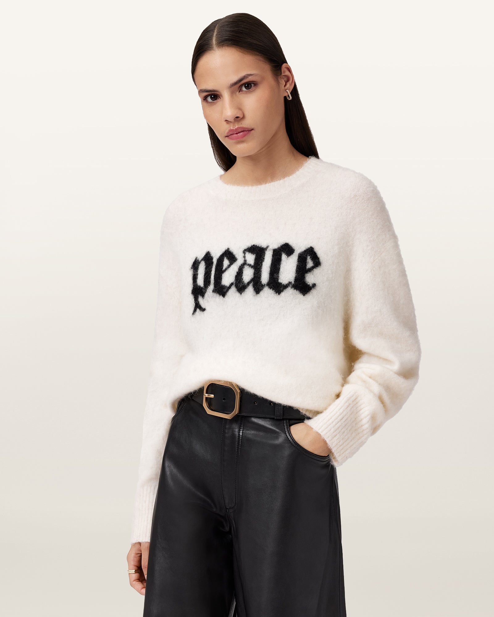 Peace Crew Knit