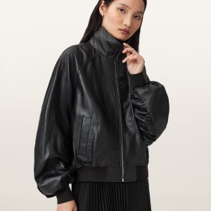 Felda Bomber Leather Jacket