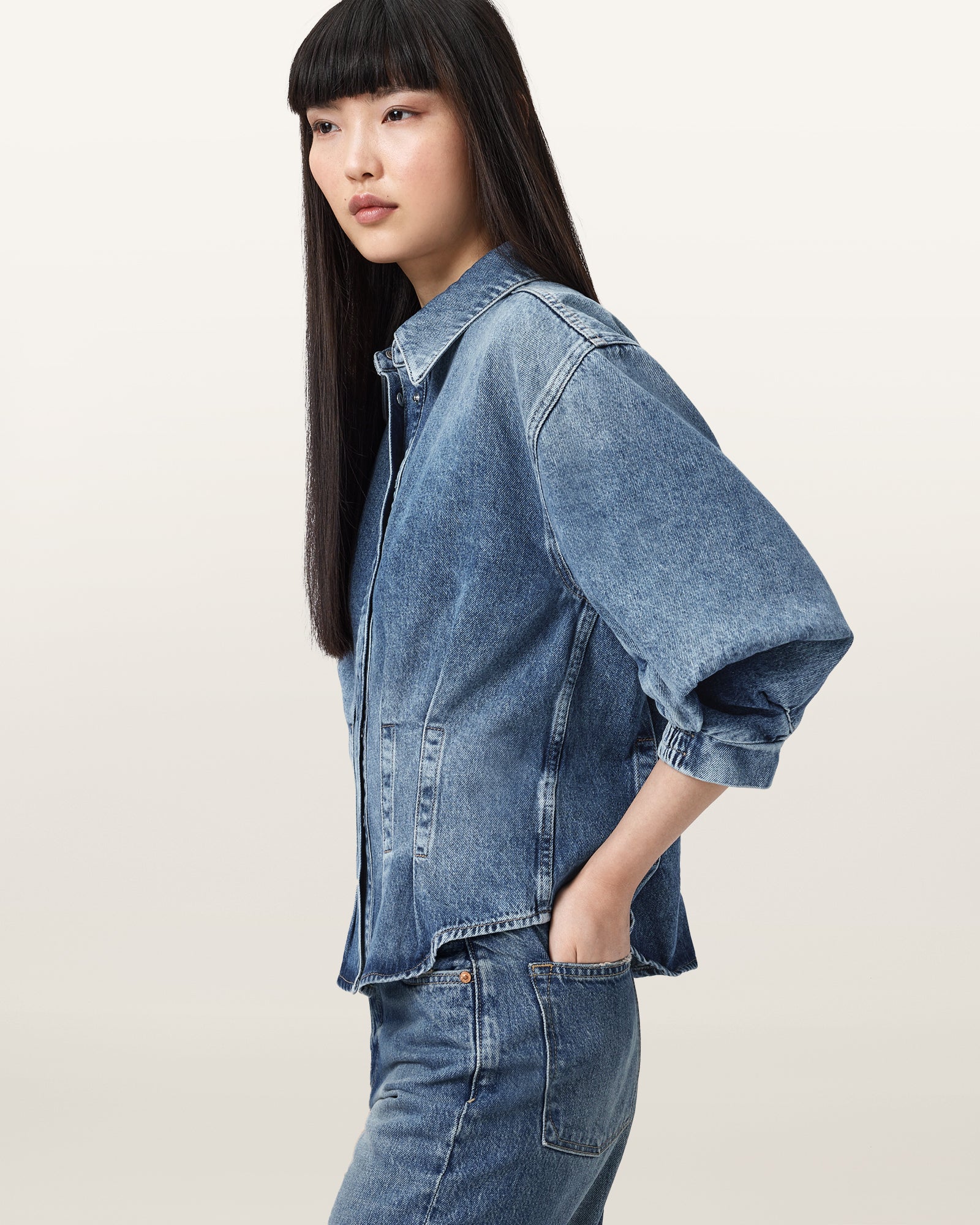 Nancy Denim Shirt - Image 6