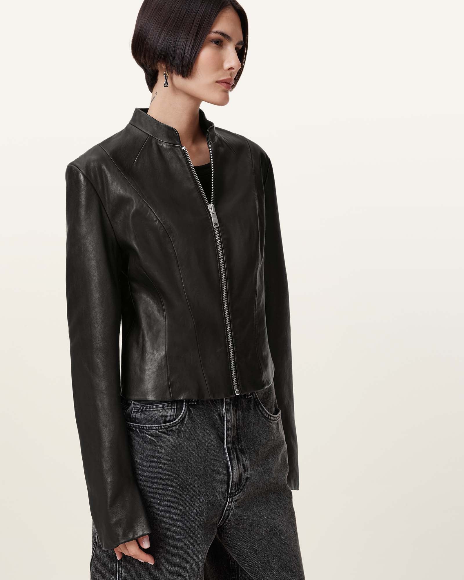 Sadler Leather Jacket - Image 3