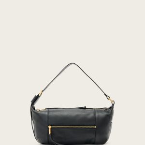 Vega Leather Shoulder Bag