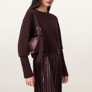 Vega Mini Leather Shoulder Bag