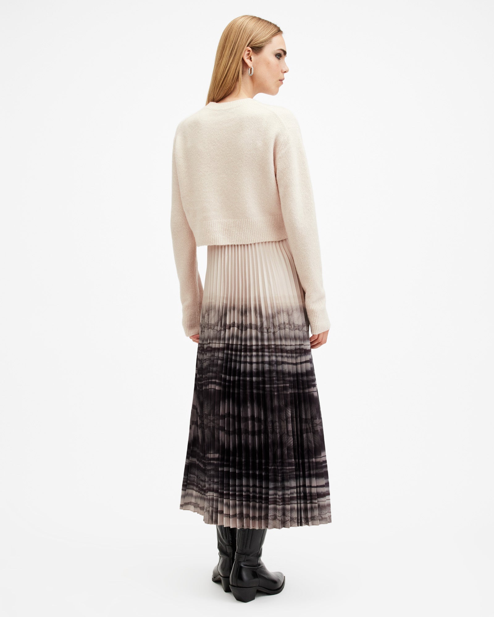 Celilia Pleat 2-in-1 Dress - Image 12