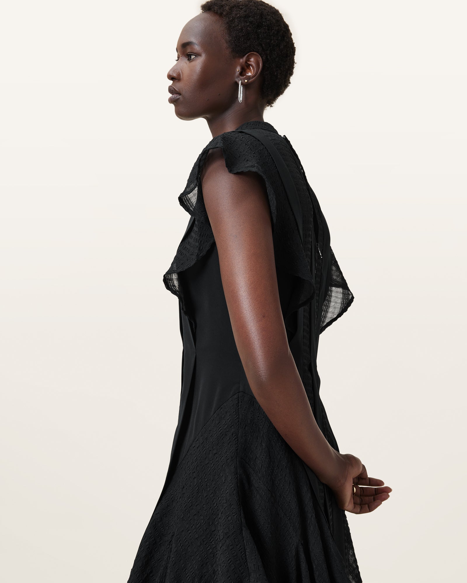 Fleur Texture Dress - Image 6