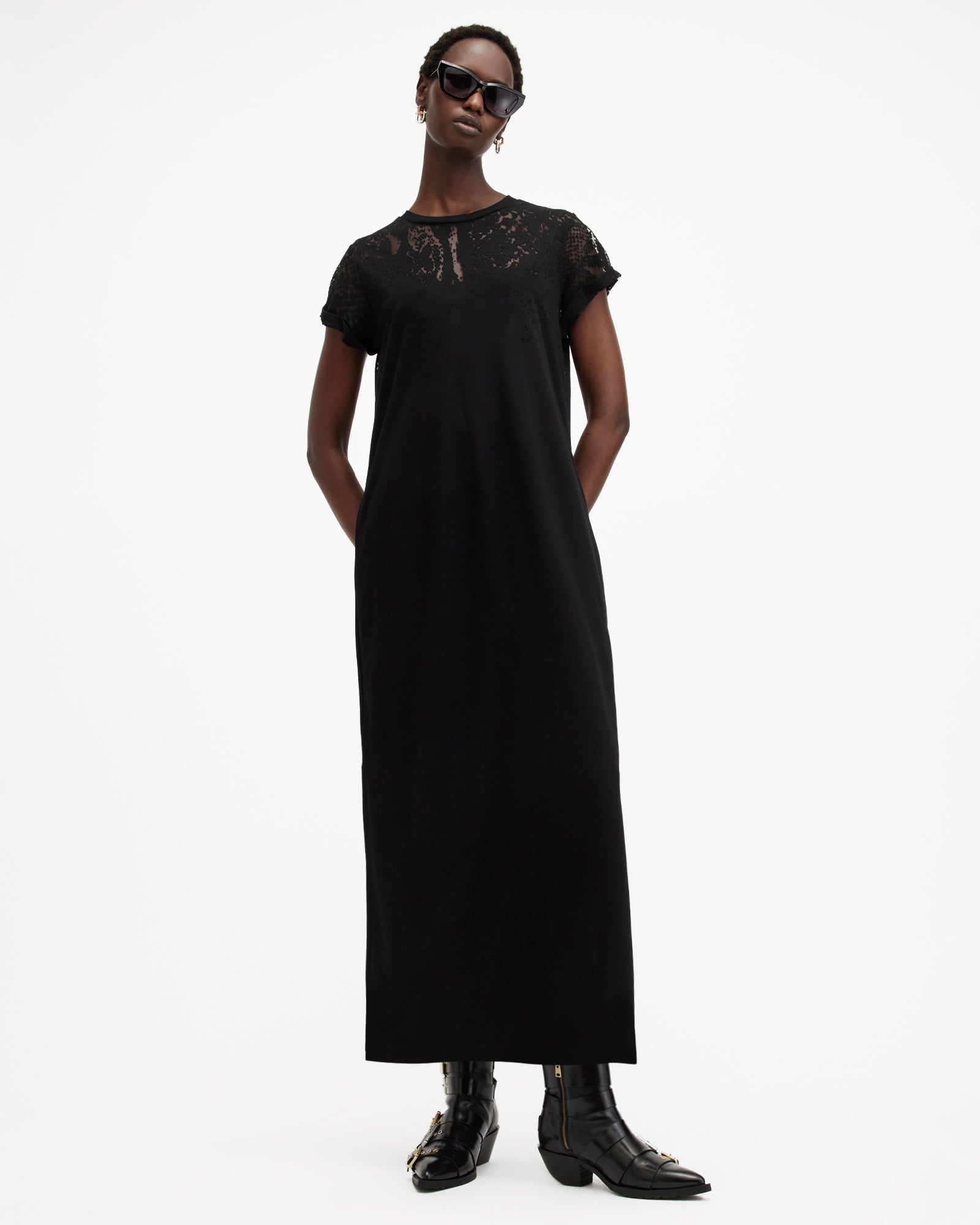 Anna Snake Maxi Dress - Image 5
