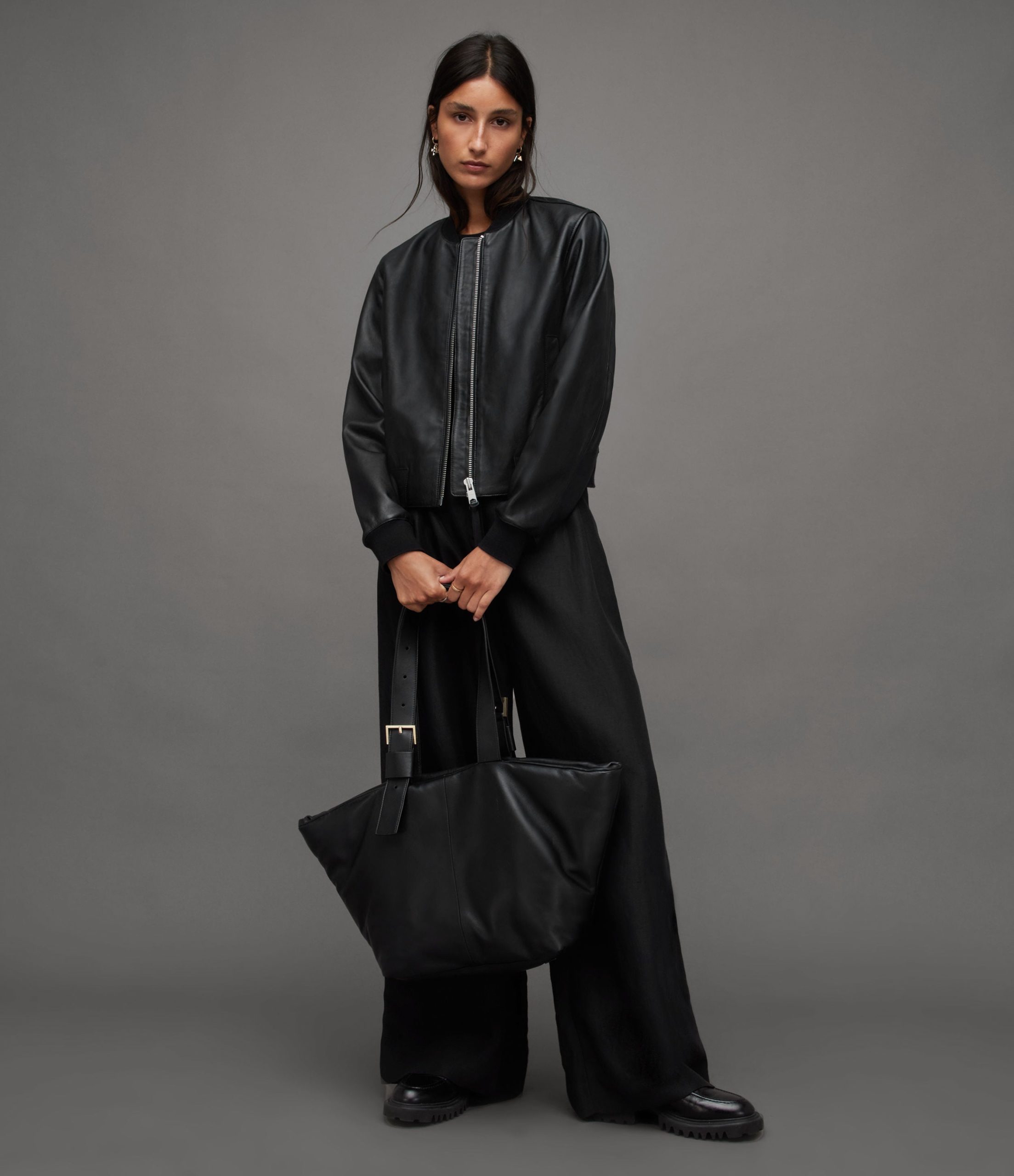 Orten Bomber Leather Jacket