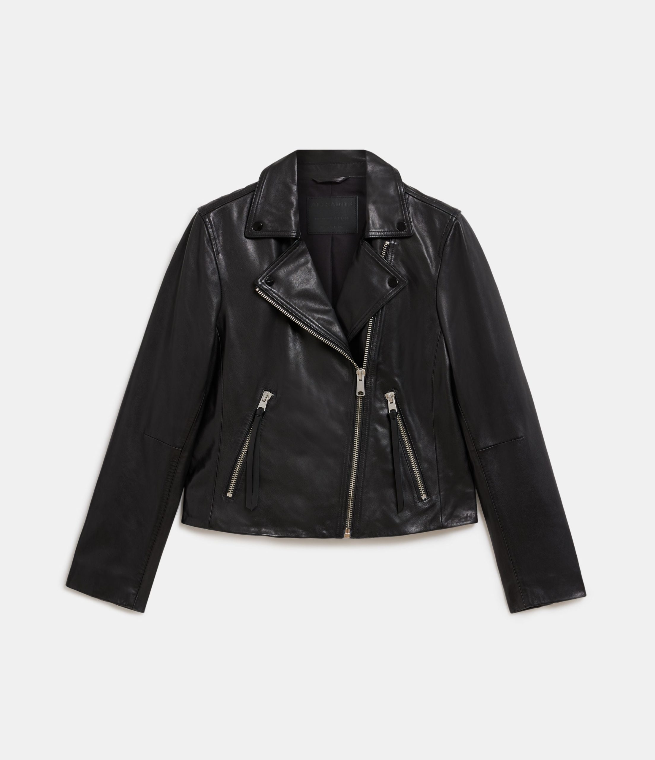 Dalby Biker Leather Jacket - Image 8